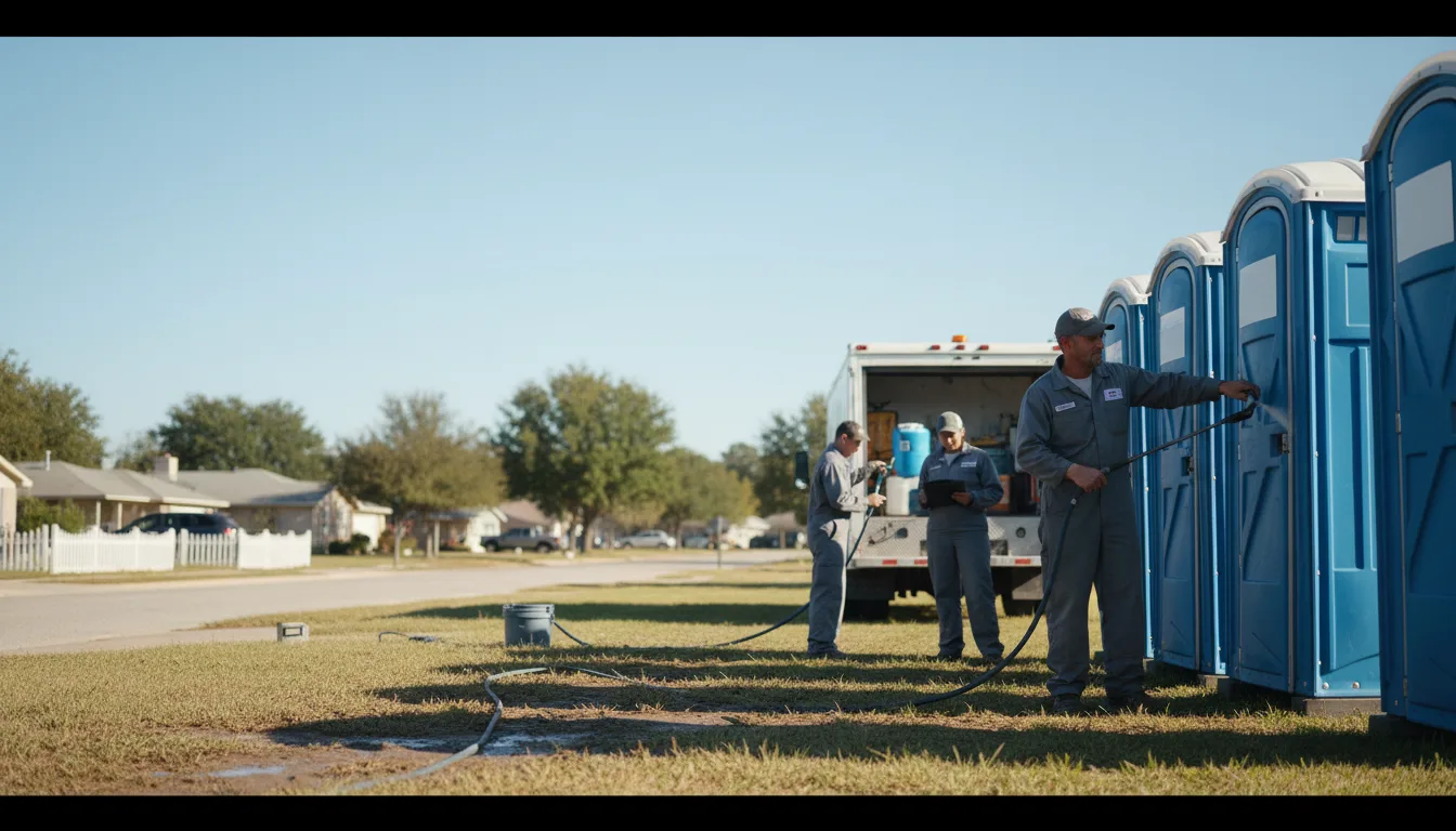 Long-Term Portable Toilet Rental in Orange Park, FL near me